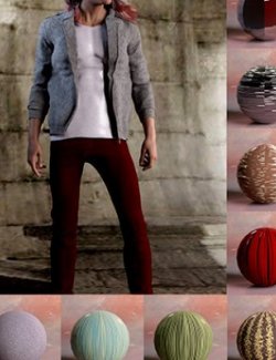 I2D Realistic Clothing Fabric Shaders