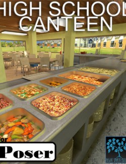 High School Canteen for Poser