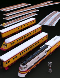 HIAWATHA TRAIN for DAZ STUDIO