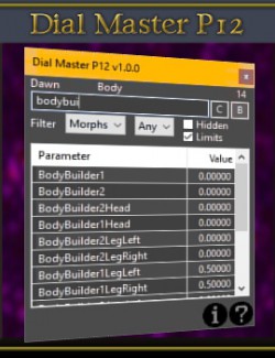 Dial Master for Poser 12