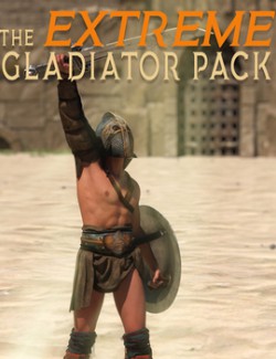 The Extreme Gladiator Pack: Poses for Genesis 8 & 8.1 Males