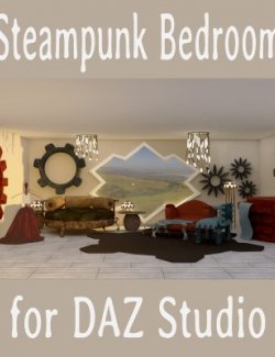 Steampunk Bedroom