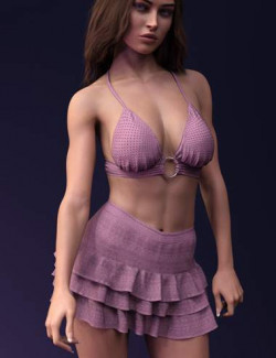 X-Fashion dForce Embroidery Style Set for Genesis 8 and 8.1 Females