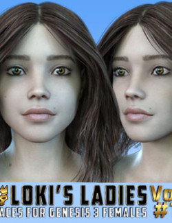 Loki's Ladies Faces Volume #1