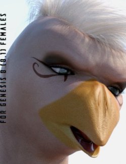 Eagleman-Head-Morphs For Genesis 8 (8.1) Females