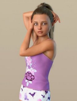 Monica Teen For Genesis 8 Female