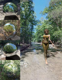 Orestes Iray HDRI Environments- Long Water Creek