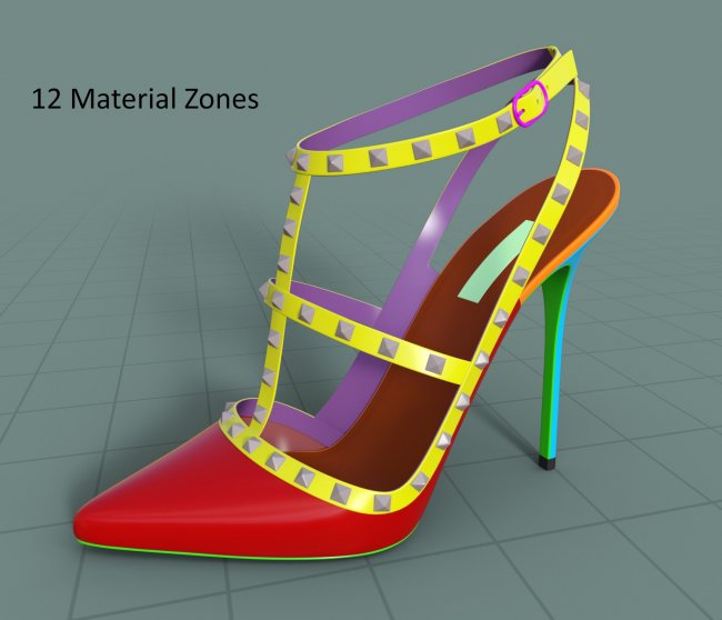 Tris High Heels for Genesis 9 and 8 Female