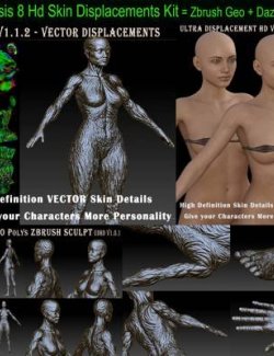 Genesis 8 HD Skin Displacements Kit