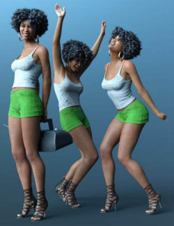 CDI Seventies Poses for Genesis 8.1 Female