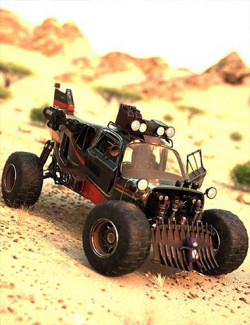 Wasteland Plane Car