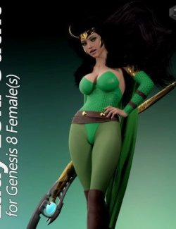 Lady Loki For Genesis 8 Female