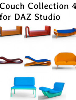 Couch Collection 4 for DAZ Studio