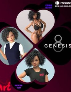 Emma Characters For Genesis 8 Female