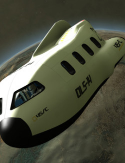 Colony Shuttle for Poser and DS