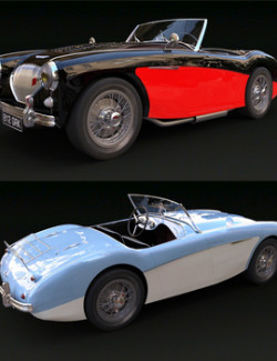 AUSTIN HEALEY 100 for DAZ Studio