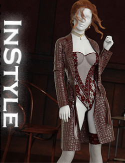 InStyle- I'm Savage dforce outfit for Genesis 8 & 8.1 Females