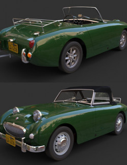 AUSTIN HEALEY FROGEYE for DAZ Studio