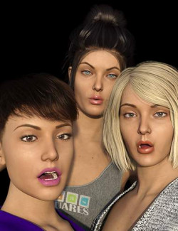 Emphasized Visemes for Genesis 8.1 Female