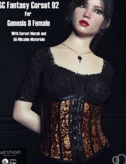 SC Solo Fantasy Corset 02 for Genesis 8 female