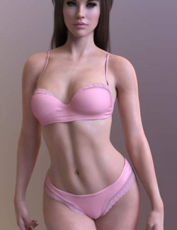 X-Fashion Spicy Lingerie Set for Genesis 8 and 8.1 Females