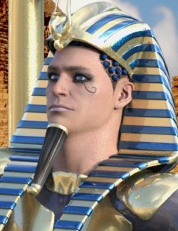 Pharaoh Ziyad For Genesis 8.1 Male + A Throne Set