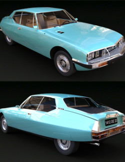 CITROEN SM for DAZ Studio