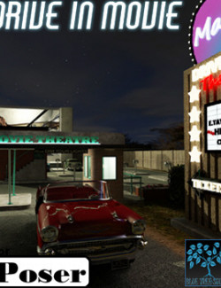 Drive In Movie for Poser