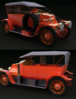 RENAULT V1 1909 for DAZ Studio