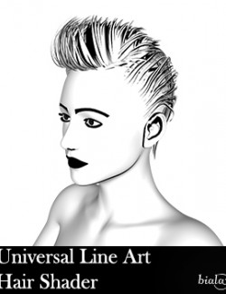 Universal Line Art Hair Shader