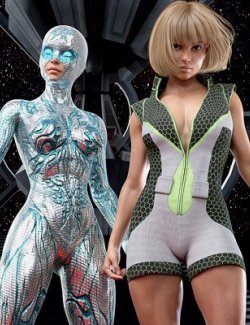 Hella Character and Bodysuit For Genesis 8 Female