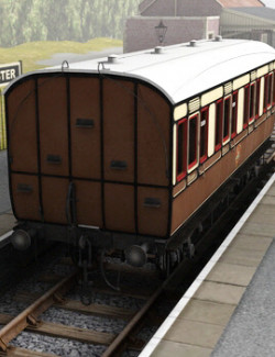 GWR U4 Composite Coach