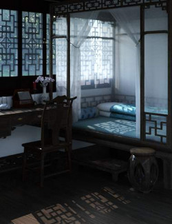 Ancient Chinese Bedroom