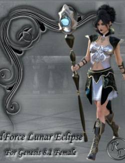 dForce Lunar Eclipse for Genesis 8.1 Female