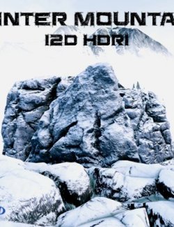 I2D IRAY HDRI: Winter Mountain