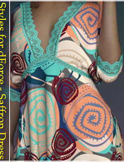 Styles for dForce- Saffron Dress for G8F