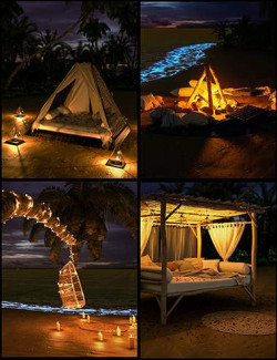 Glowing Beach Props