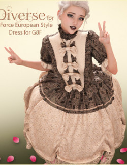 Diverse for dForce European Style Dress for G8F