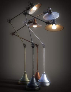 B.E.T.T.Y. Adjustable Floor Lamps