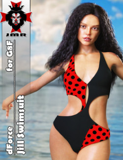 JMR dForce Jill Swimsuit for G8F