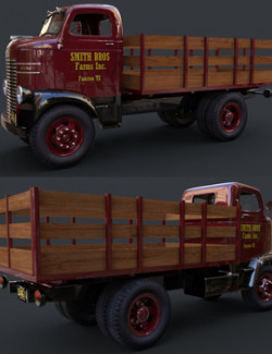 DODGE COE STAKE BED for DAZ Studio