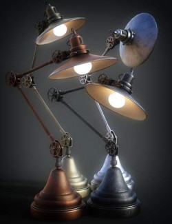 B.E.T.T.Y. Adjustable Desk Lamps