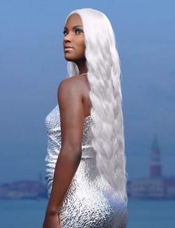 dForce Mermaid Hair for Genesis 8 and 8.1 Females