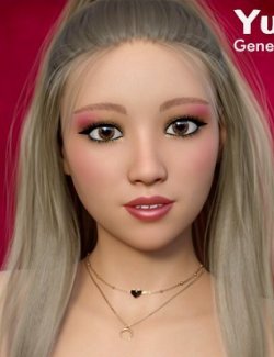 FXY Yuri Character for Genesis 8 Female