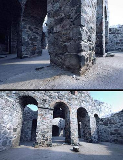 HD Scans Church Ruin