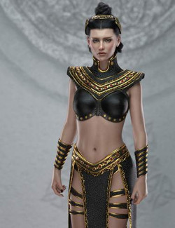 Night Queen Outfit for Genesis 8 Females