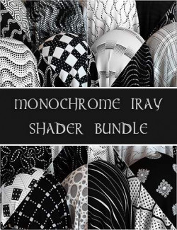 Noir Monochrome Iray Shader Bundle