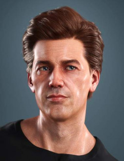 SP Hair 018 for Genesis 3 and 8 Males