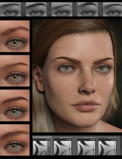 Beautiful Brows II Merchant Resource for Genesis 8 and Genesis 8.1 Females