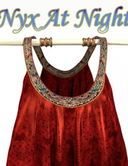 Nyx At Night--New textures for the Nyx Midnight Gown by Rhiannon